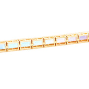 Tennis Bracelet: Rainbow Baguette Edition