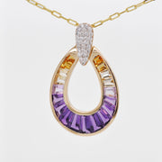 Doorknocker Ametrine Pendant