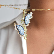 Butterfly Peridot Pendant