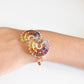 Rainbow Cuff Tapered Bracelet