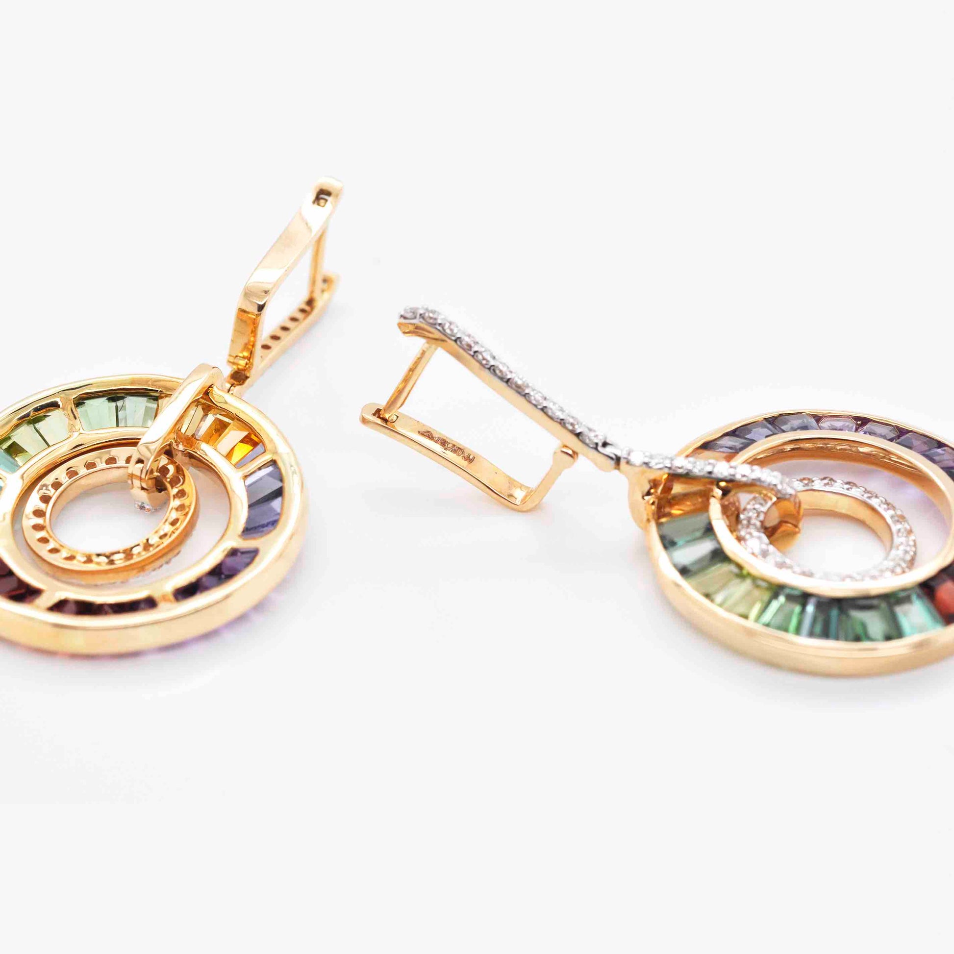 Best Multicolor Diamond Earrings