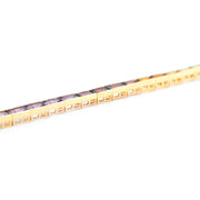 Tennis Bracelet: Rainbow Baguette Edition