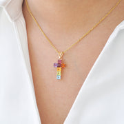 Linear Multi Cross Pendant