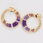 Amethyst Cleopatra Earrings