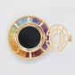 Cameo Versace Medusa Rainbow Shirt Button