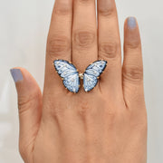 Butterfly Agate Cocktail Ring