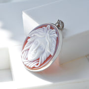 Cameo Medusa Pendant
