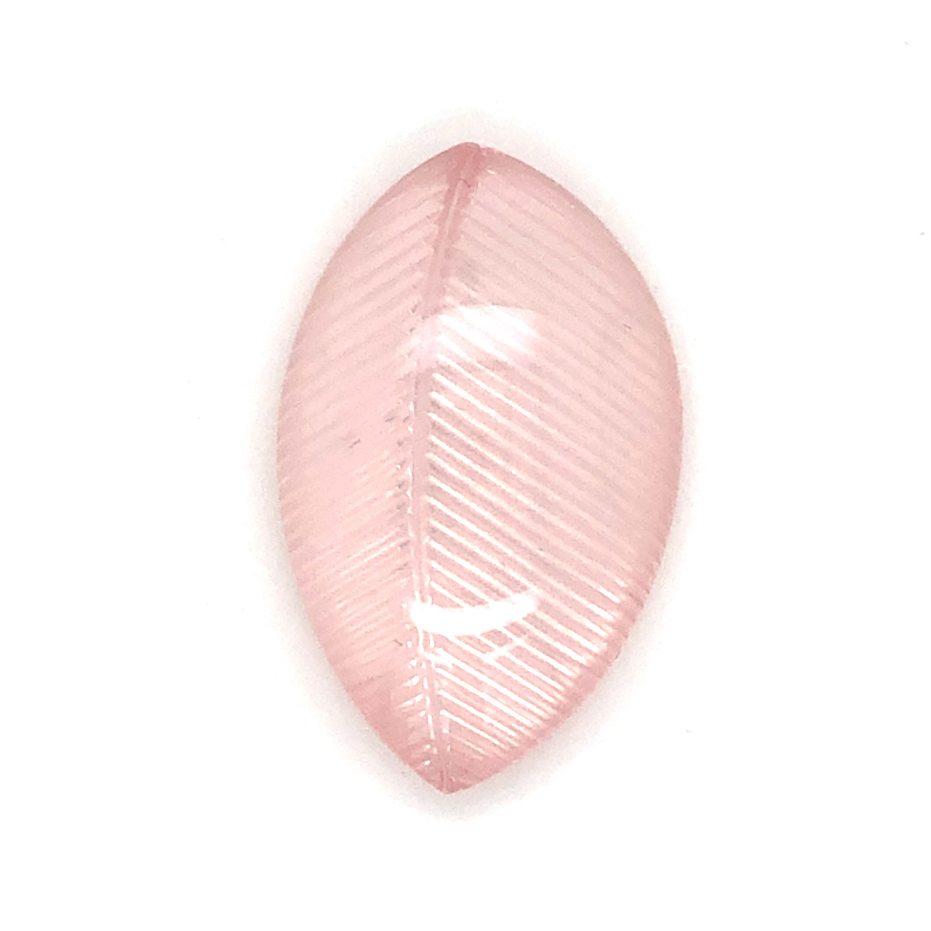 ROSE QUARTZ LEAF