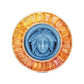 Cameo Versace Medusa Yellow Sapphire Brooch