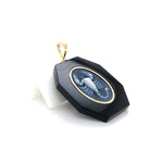 Gold Pendant Featuring Mystical Scorpio Sign.