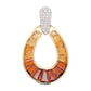 Citrine Doorknocker Pendant