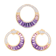 Nora Amethyst & Pink Tourmaline Set