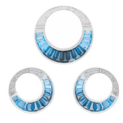 Nora Blue Topaz Set