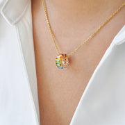 Multi Circle Round Pendant