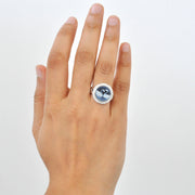 Cameo Swan Ring