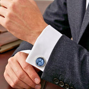 Tiger Agate Cameo Cufflinks