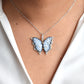 Agate Butterfly Pendant