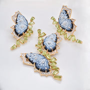 Butterfly Peridot Set