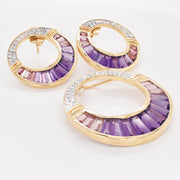 Nora Amethyst & Pink Tourmaline Set