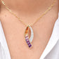 Ametrine Sickle Pendant