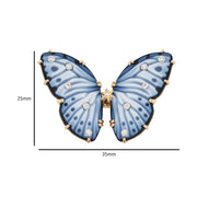 Butterfly Agate Cocktail Ring