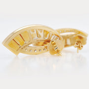 Sickle Citrine Earrings