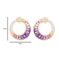 Amethyst Cleopatra Earrings