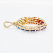 Circle Prong Pendant