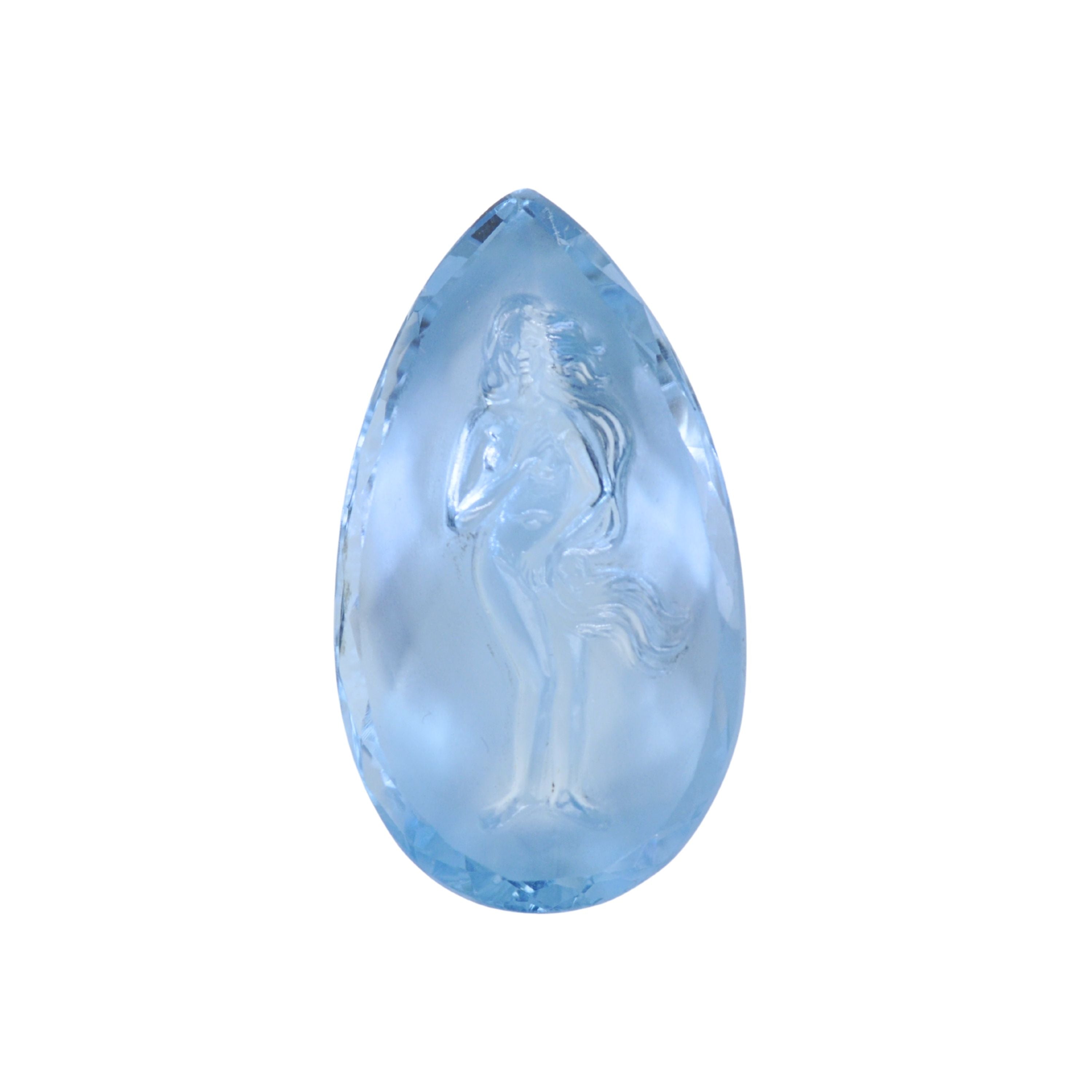 BLUE TOPAZ LADY REFLECTION