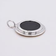 Agate Yellow Butterfly Pendant