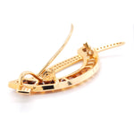 Citrine Pendant in Gold & Diamond