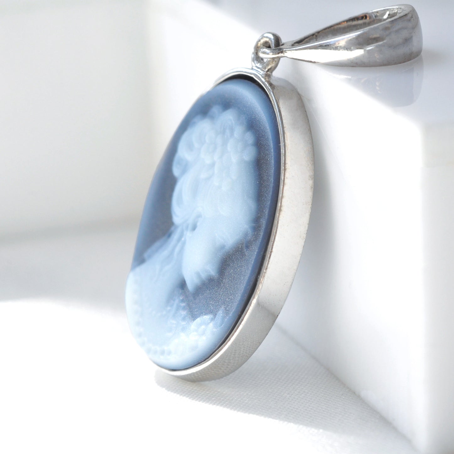 Cameo Lady Pendant