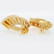 Sickle Citrine Earrings