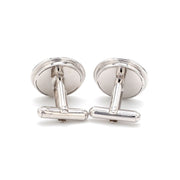 Tiger Agate Cameo Cufflinks