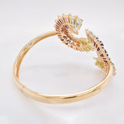 Rainbow Cuff Diamond Bracelet