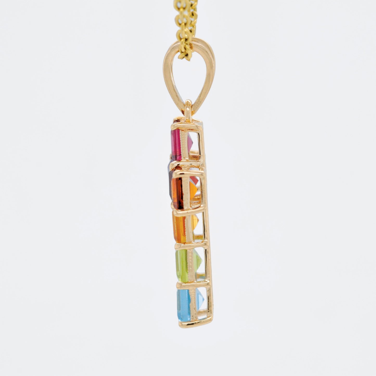 Linear Multi Cross Pendant