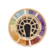 Cameo Medusa Rainbow Shirt Button