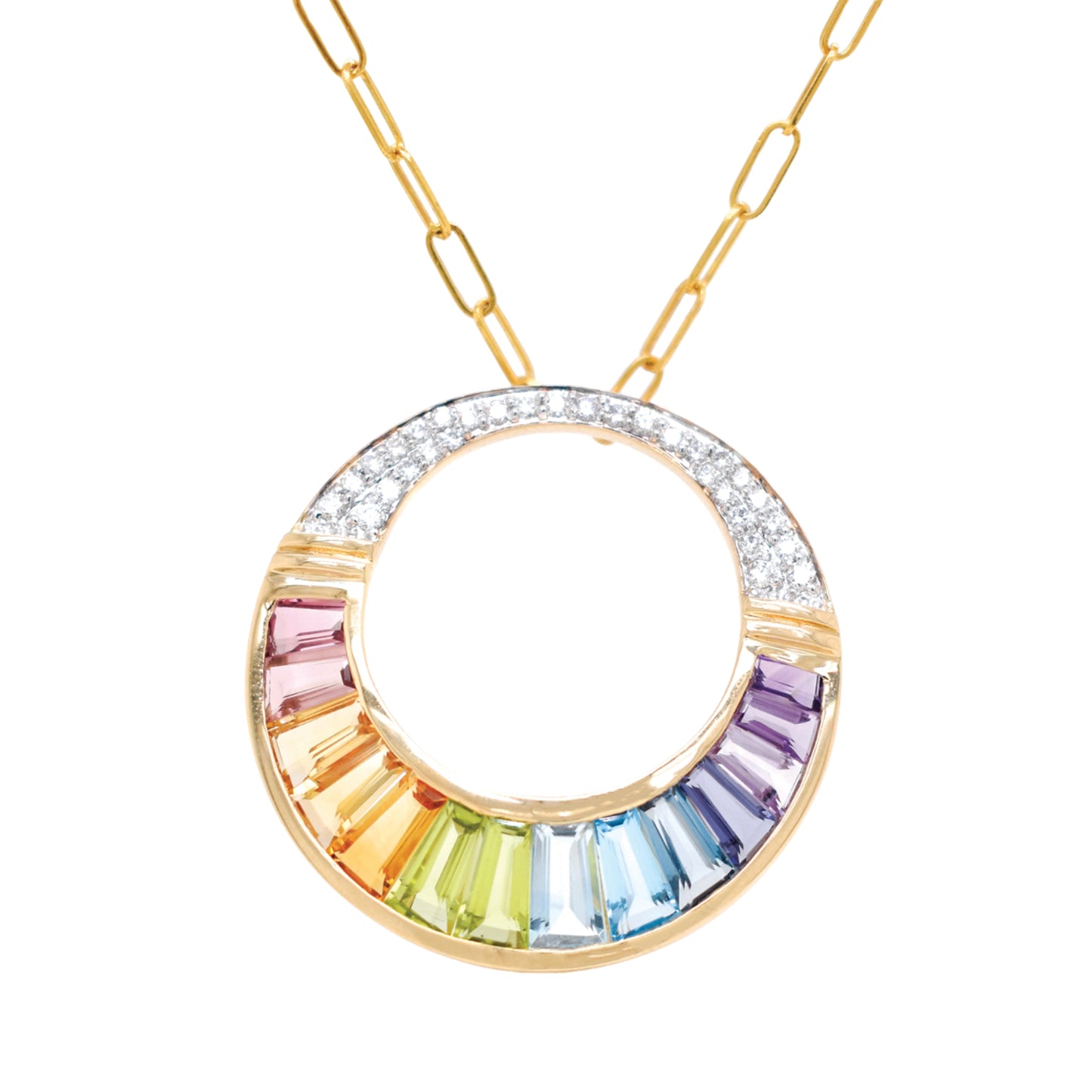 Multicolor Cleopatra Pendant