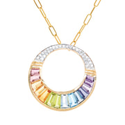 Multicolor Nora Pendant