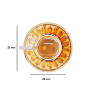 Circle Citrine Rotating Ring