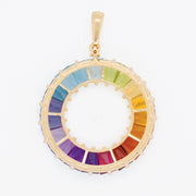 Circle Rainbow Prong Set