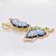Butterfly Peridot Set