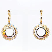 Circle Prong Earrings