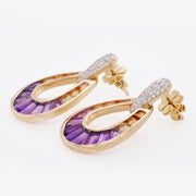 Doorknocker Ametrine Earrings