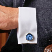 Tiger Agate Cameo Cufflinks