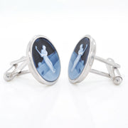 Sterling Silver Golf Cufflinks