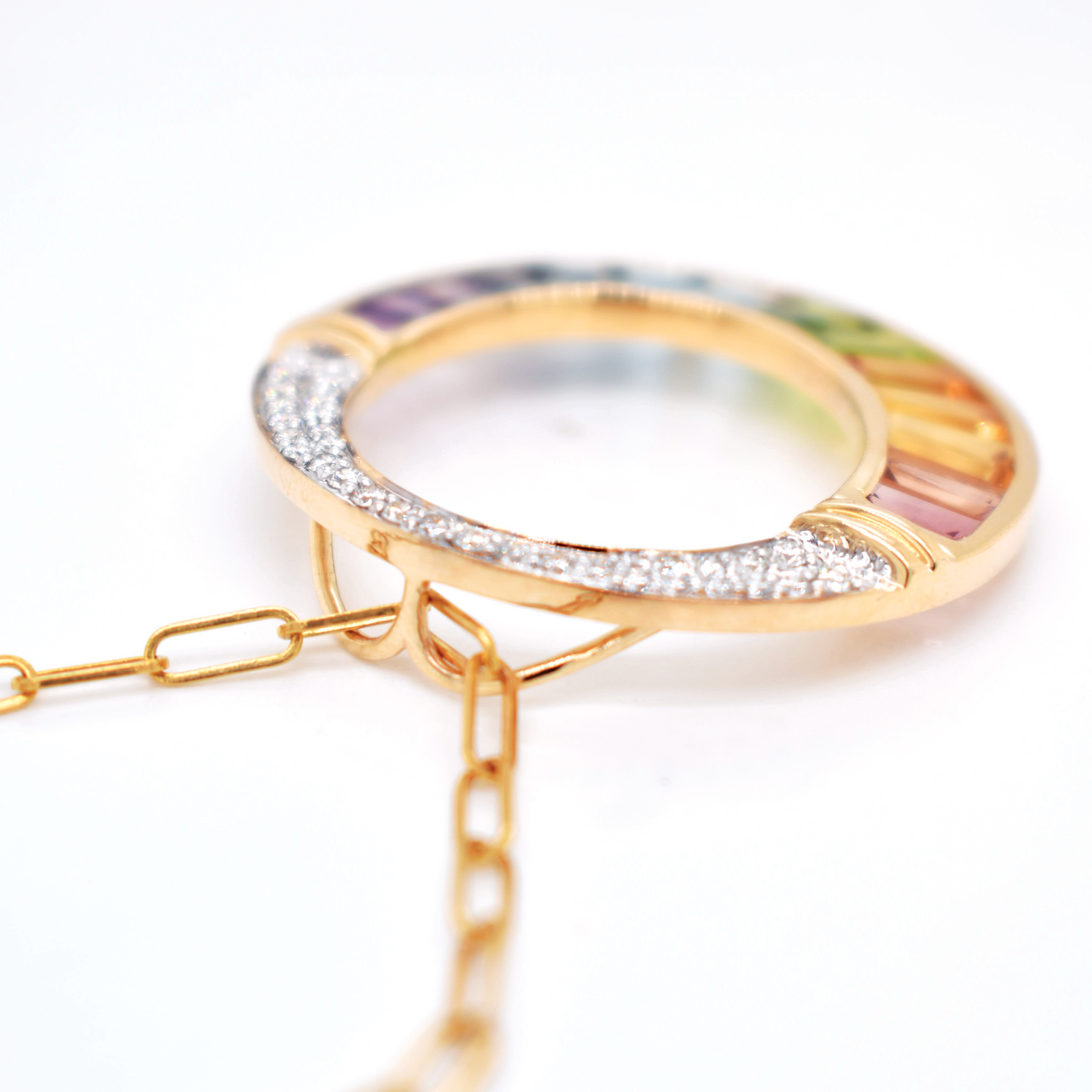 Multicolor Cleopatra Pendant