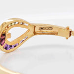 yellow gold rainbow multicolor bracelet