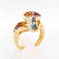 Designer twist ring