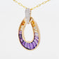 Doorknocker Ametrine Pendant